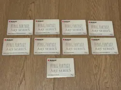 Magic: The Gathering - Final Fantasy Art Card Series 9x Card Lot - NM - Image 2