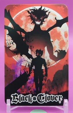 Yami&Asta/ Black Clover Promo Trading Card Weekly Shonen Jump Japanese Anime - Image 2