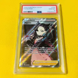 Psa10 Gem Mint English Version/Marnie/Marnie/Sr/Shield 2020 200/202 Pokemon Card - Image 1