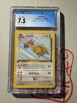 Pokemon TCG Jungle 1999 Fearow 1st Edition Card #36/64 CGC 7.5 - Image 1