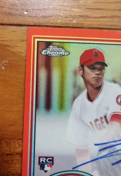 Otani Shohei Print Sign Card Reprint Topps Chrome Psa9 Included 1 Piece - Image 3