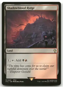 Shadowblood Ridge 421 MTG Commander: FINAL FANTASY R NM - Image 1