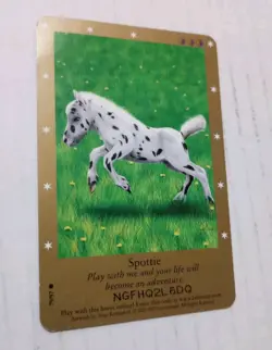 Bella Sara Second Series 2007 Spottie 79/97 Rare Horse Trading Card - Image 1