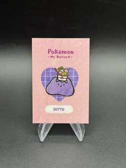 Pokemon Besties Ditto Cracked Ice Holo Electric Card Database Peru Us Seller - Image 1
