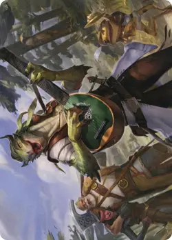 🧙Wandering Troubadour 64/81 Art Series AFR D&D Forgotten Realms MTG - Image 1