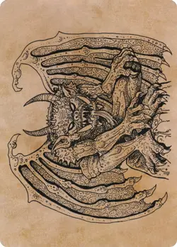 🧙Cloister Gargoyle 65/81 Art Series AFR D&D Adventures In Forgotten Realms MTG - Image 1