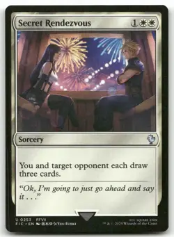 Secret Rendezvous (0253) 253 MTG Commander: FINAL FANTASY U NM - Image 1