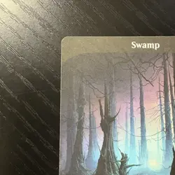 Swamp Land Regular MTG Unstable #214 LP - Image 2