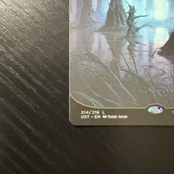 Swamp Land Regular MTG Unstable #214 LP - Image 4