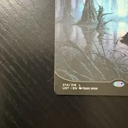 Swamp Land Regular MTG Unstable #214 LP - Image 4