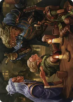 🧙You Meet In The Tavern 49/81 Art Series AFR D&D Forgotten Realms MTG - Image 1