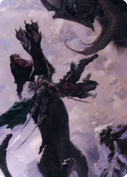 🧙Drizzt Do’Urden 52/81 Art Series AFR D&D Adventures In Forgotten Realms MTG - Image 1