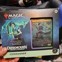 MTG Duskmourn - Death Toll Commander Deck | Precon | Magic | DSC - Image 1