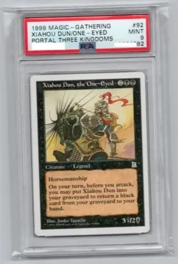 One-Eyed General Xiahou Dun The Ptk Black R Mtg Portal Romance Of Three Kingdoms - Image 1