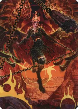 🧙Zariel, Archduke Of Avernus 77/81 Art Series AFR D&D Forgotten Realms MTG - Image 1