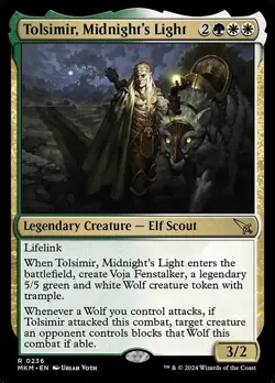 Tolsimir, Midnight's Light - Murders at Karlov Manor - MTG - LP - Magic - 236 - Image 1