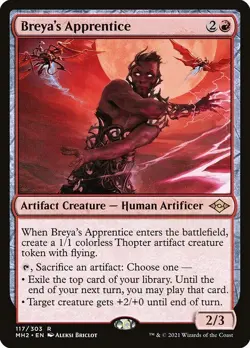 Breya's Apprentice - Modern Horizons 2 - MTG - LP - Magic - 117 - Image 1