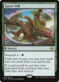Gaea's Will - Modern Horizons 2 - MTG - LP - Magic - 162 - Image 1
