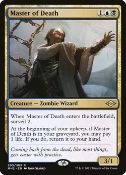 Master of Death - Modern Horizons 2 - MTG - LP - Magic - 205 - Image 1
