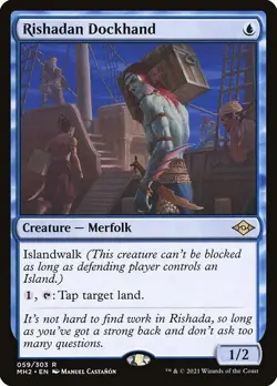 Rishadan Dockhand - Modern Horizons 2 - MTG - LP - Magic - 59 - Image 1