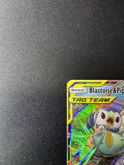 2019 Pokemon Sun & Moon Blastoise Piplup GX Cosmic Eclipse 38/236 NM - Image 4