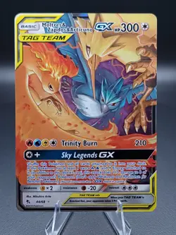 Moltres & Zapdos & Articuno GX 44/68 Hidden Fates Tag Team Pokemon TCG NM - Image 1