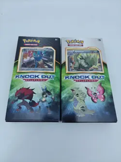🔥Pokemon Tcg Knock Out Collection: Lucario And Tyranitar Sets booster hanger - Image 1