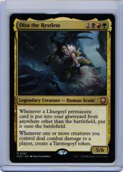 MTG Disa the Restless (1/778) Modern Horizons 3 Commander NM - Image 1