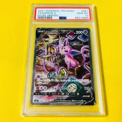 Psa10 Gem Mint Efi V/Sr/Sa/S6A 2021 Fa/Espeon V 081/069 Pokemon Cards/Pokemon - Image 1