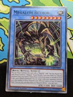 Yugioh - Megalith Bethor - IGAS-EN039 - Common - Image 1