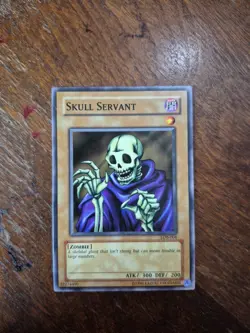 Yugioh Skull Servant LOB-004 Common NM - Image 1