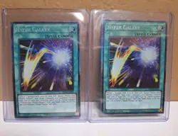 ×2 Yugioh! Hyper Galaxy - KICO-EN021 - Collector's Rare - 1st Ed. Near Mint, Eng - Image 1