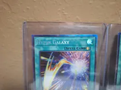 ×2 Yugioh! Hyper Galaxy - KICO-EN021 - Collector's Rare - 1st Ed. Near Mint, Eng - Image 4