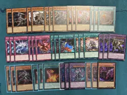 YUGIOH! Ashened Deck Core! Veidos, Priestess, Awakening, Obsidim, King, Hero - Image 1