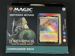 Riders of Rohan LOTR Tales of Middle-Earth Commander Deck MTG Magic Sealed - Image 1