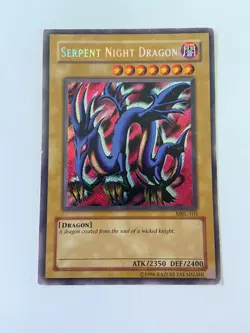 Yugioh Serpent Night Dragon MRL-103 Secret Rare Original Print HP (1) - Image 1