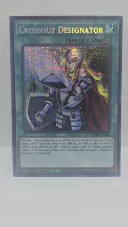 *** CROSSOUT DESIGNATOR *** 1ST EDITION SECRET RARE MP22-EN265 YUGIOH! - Image 1