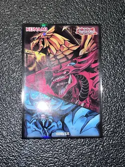 2021 Konami Official Yugioh (Slifer Obelisk Ra) Card Sleeve 1ct Replacement Used - Image 1