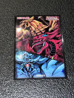 2021 Konami Official Yugioh (Slifer Obelisk Ra) Card Sleeve 1ct Replacement Used - Image 2