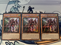 Yugioh Kashtira Unicorn x3 Secret Rare MP23-EN164 Near Mint - Image 1