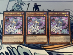 Yugioh Live Twin Lil-La Sweet x3 Ultra Rare ALIN-EN028 Near Mint - Image 1