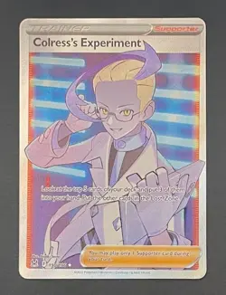 Pokemon Card Colress's Experiment 190/196 Lost Origin - Near Mint - Image 1