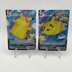 Surfing Pikachu VMAX, Flying Pikachu VMAX, Pokemon TCG Cards - Image 1