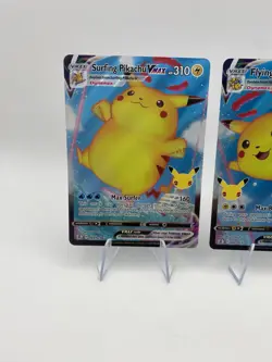 Surfing Pikachu VMAX, Flying Pikachu VMAX, Pokemon TCG Cards - Image 2