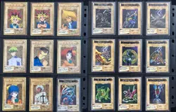 TOEI YU-GI-OH Bandai Card Game 118 Cards Complete Set,carddass,1998,Japan - Image 1