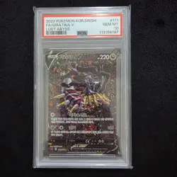 PSA 10 Korean Giratina V SR Alt Art s11 Lost Abyss 111/100 Pokemon Card - Image 1