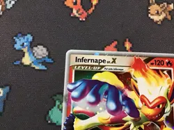 Pokemon TCG Infernape LV. X DP10 Black Star Promo Pokemon Card - Image 3