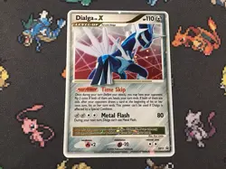 Pokemon TCG Dialga LV.X DP17 Black Star Promo Pokemon Card - Image 1