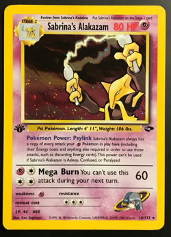 Complete Your Set - 1st Edition Gym Challenge WOTC 2000 Pokemon Cards - Pick - Image 1