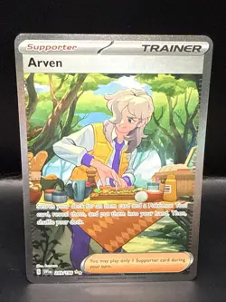 Pokemon TCG Arven Scarlet & Violet Base Set Trainer Card 249/198 Holo - Image 1
